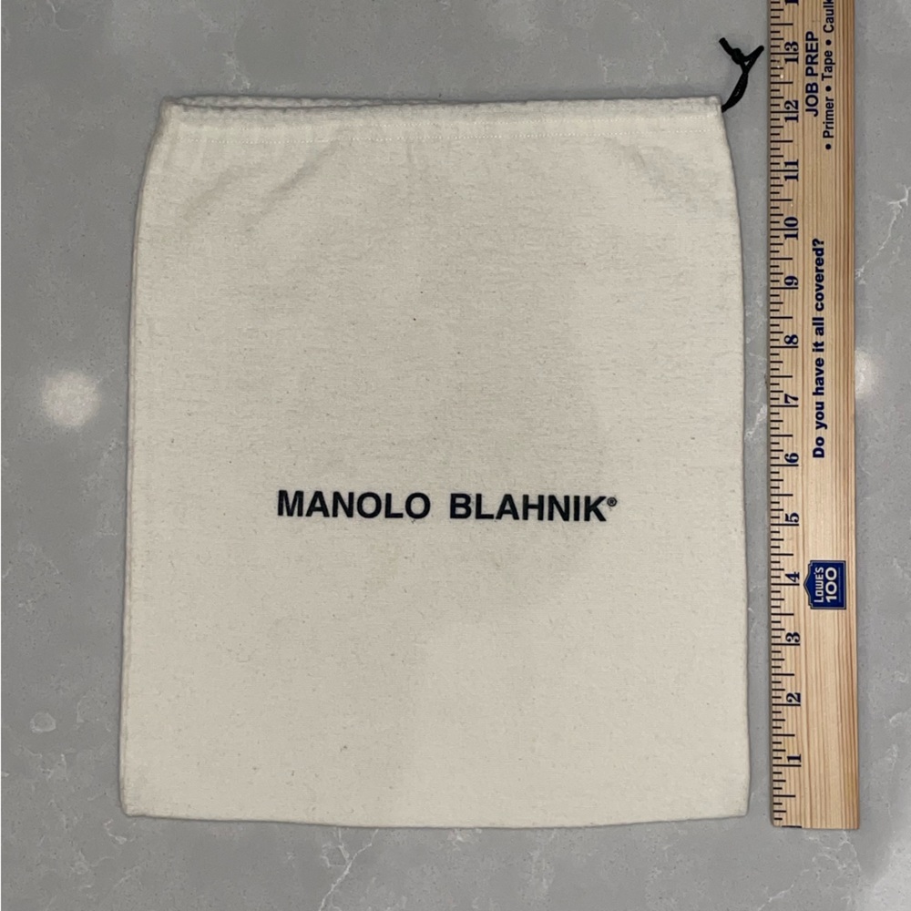Authentic Manolo Blahnik Dust Bag